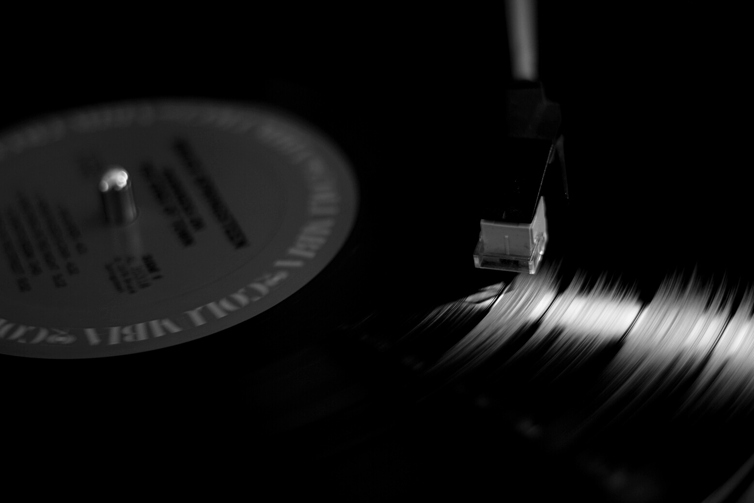 Black Vinyl Record